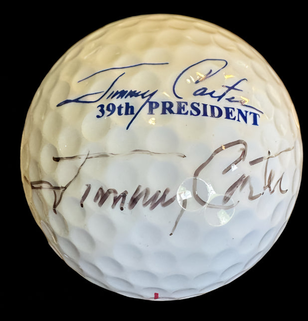 Jimmy Carter signed golf ball *RARE* - Stephen Koschal COA